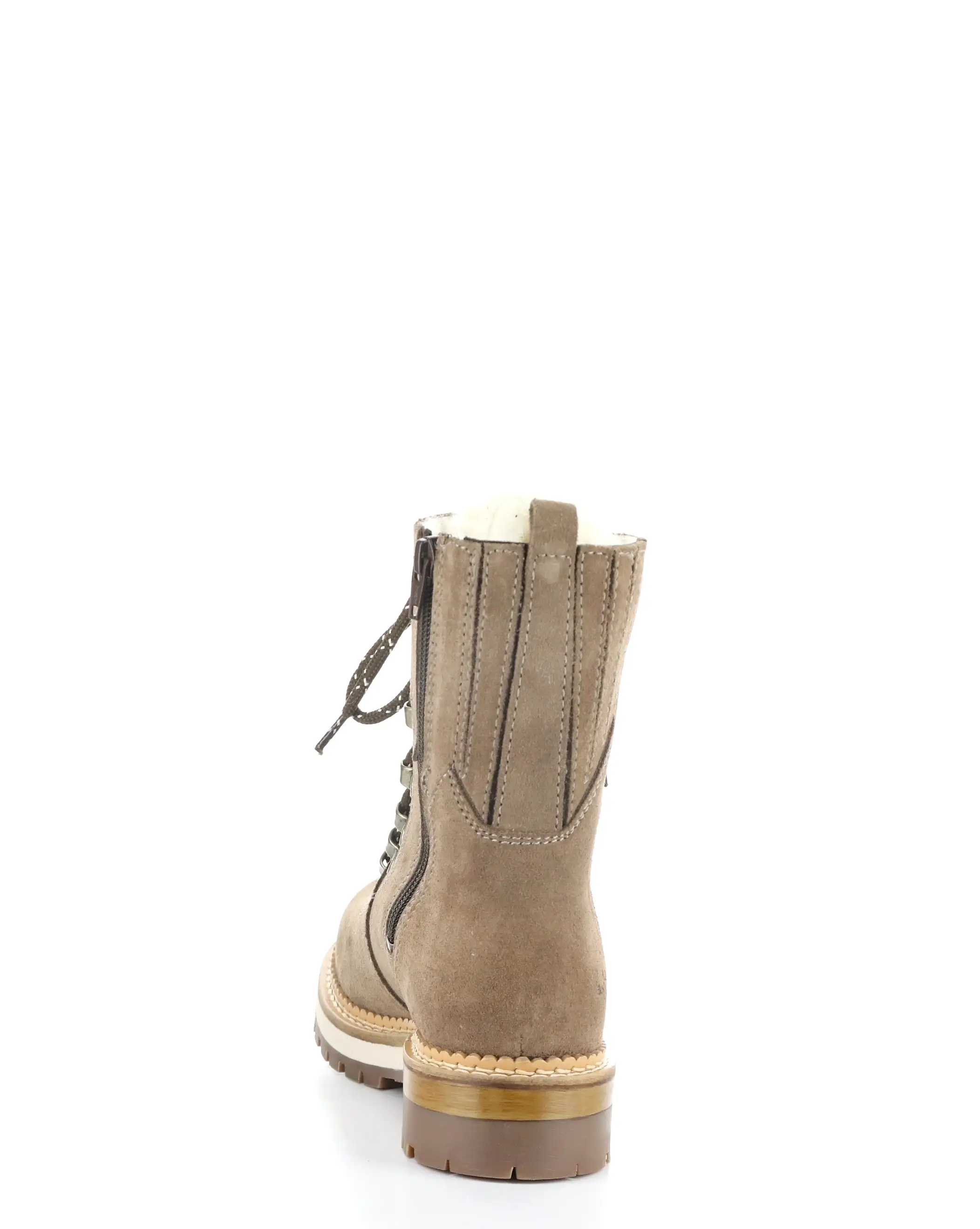 ADA TAUPE Round Toe Boots