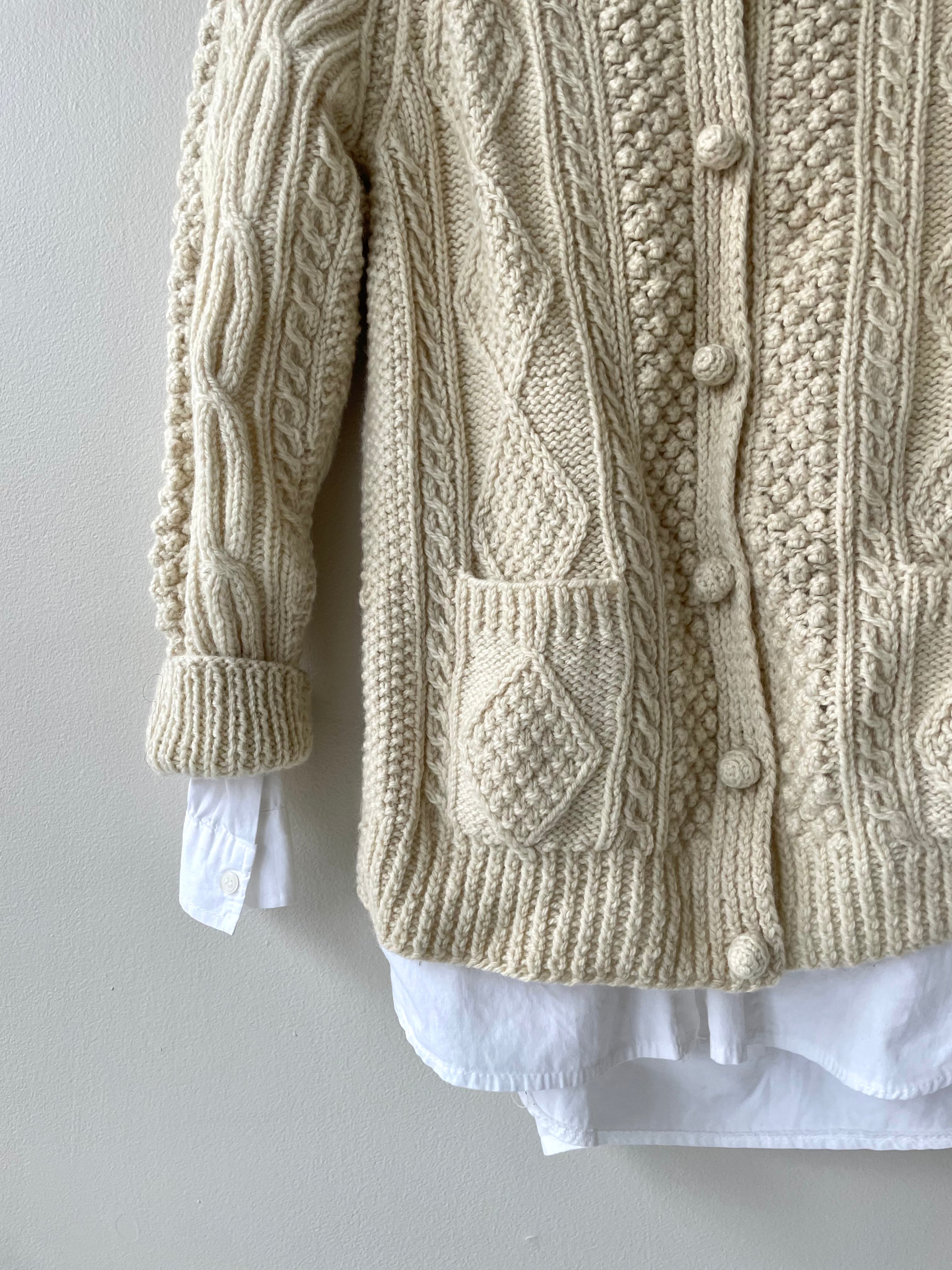 Adara Irish Wool Cardigan | 1960s