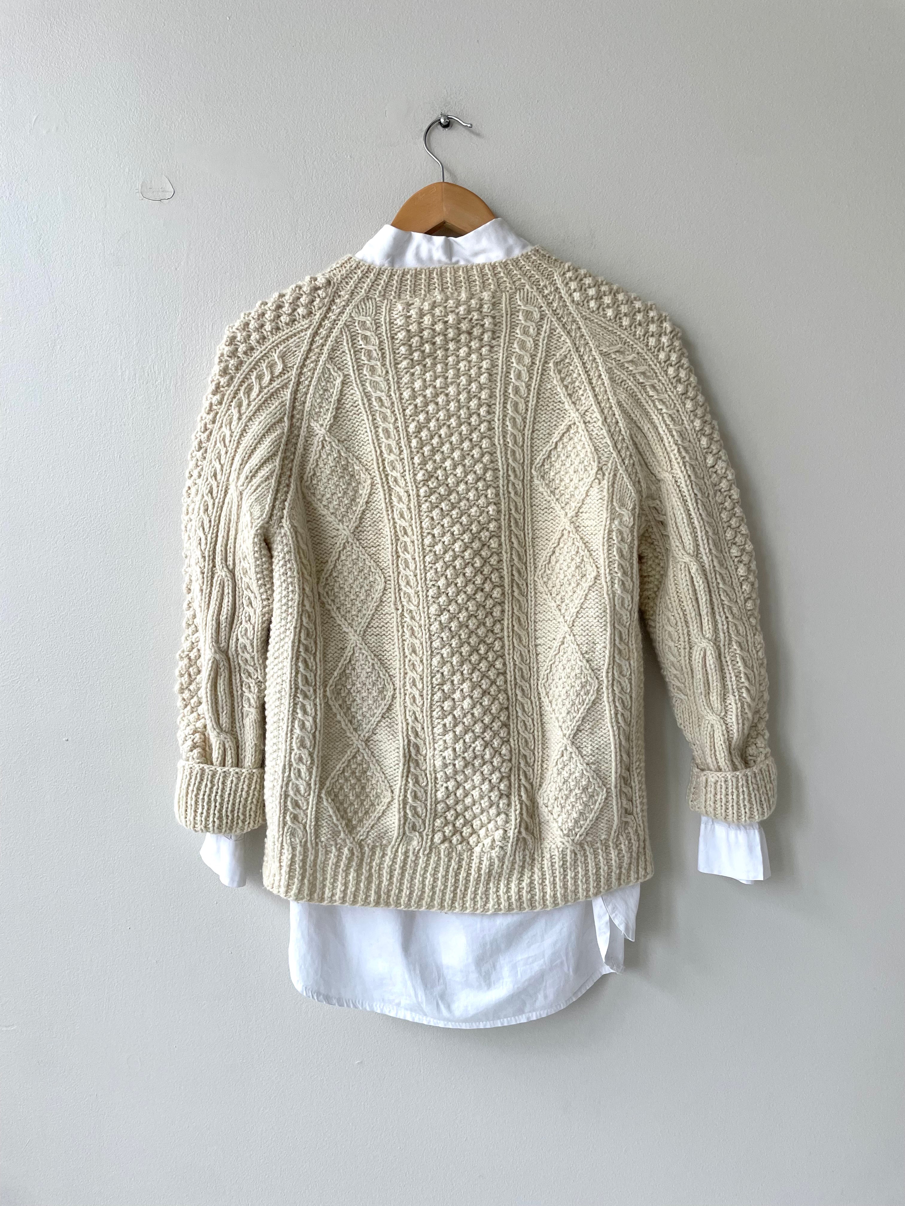 Adara Irish Wool Cardigan | 1960s