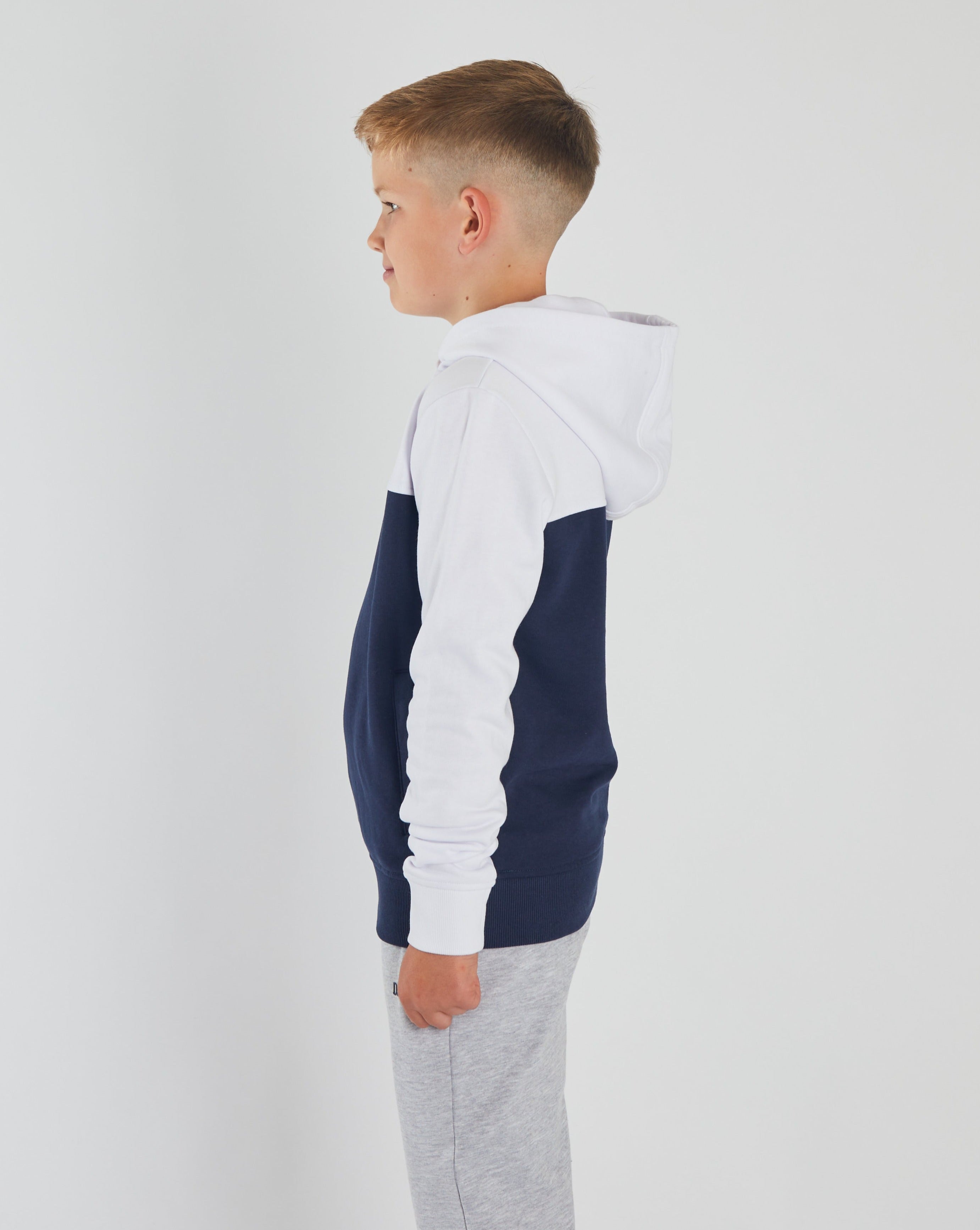 Adi Hood White / Navy