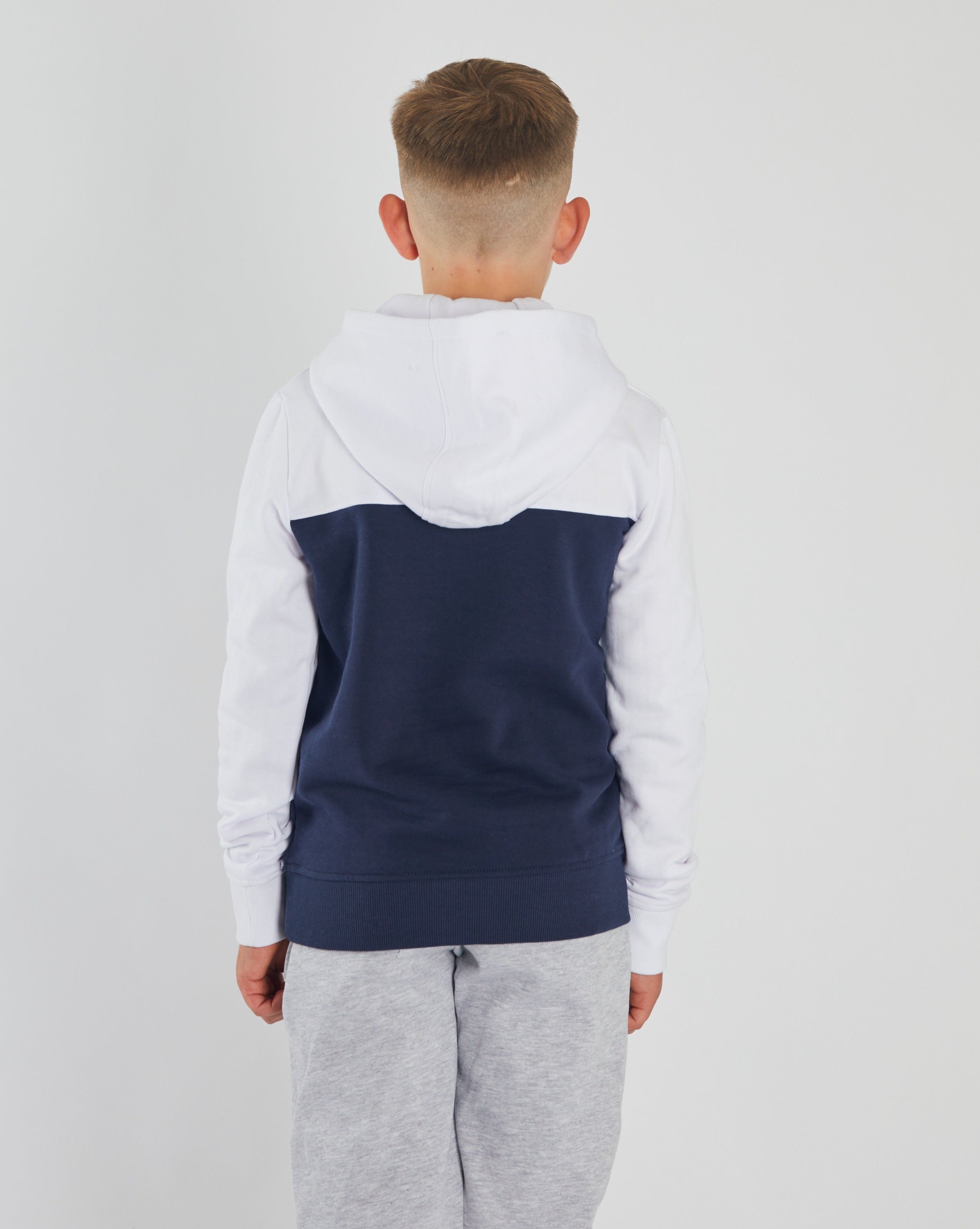 Adi Hood White / Navy