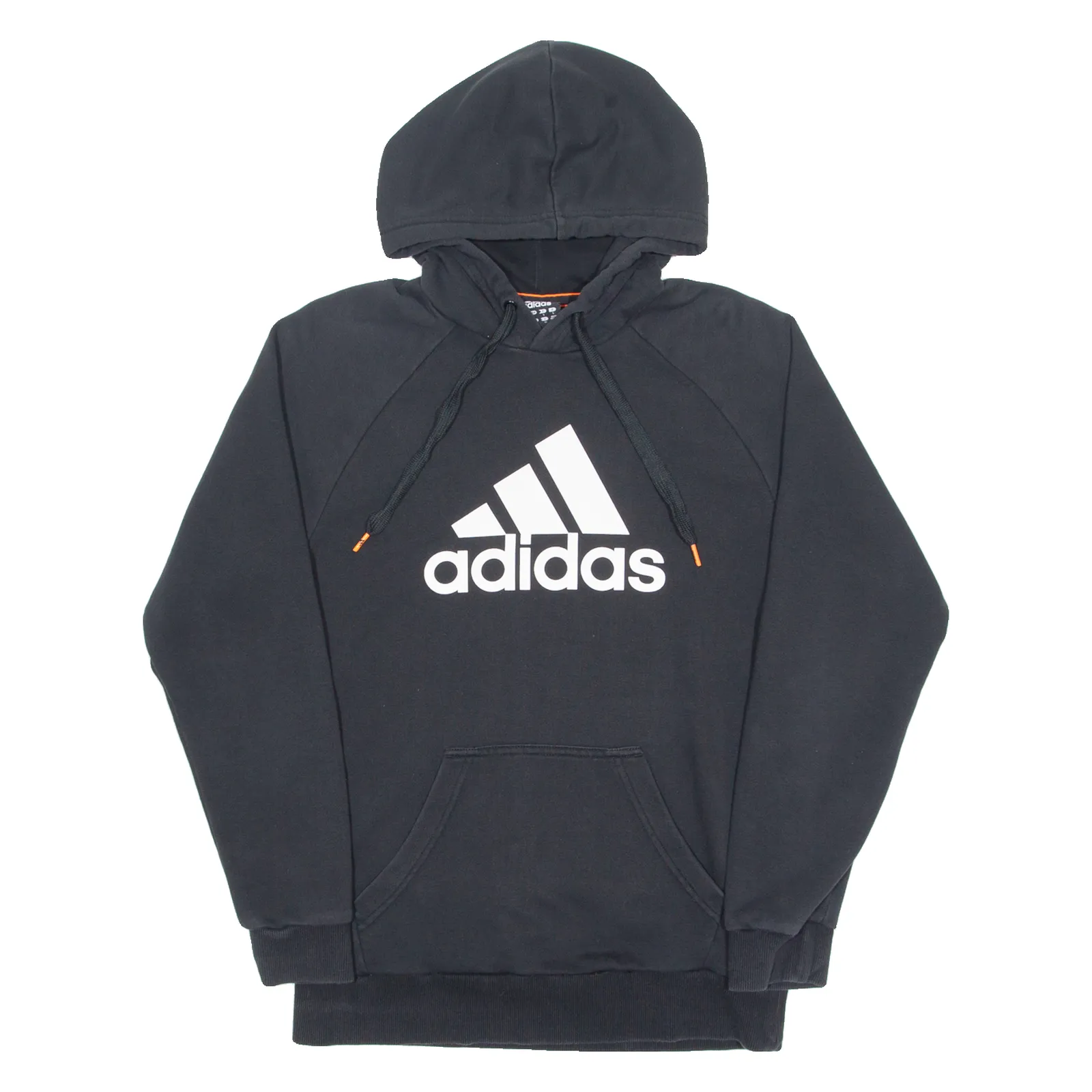 ADIDAS Mens Black Hoodie S