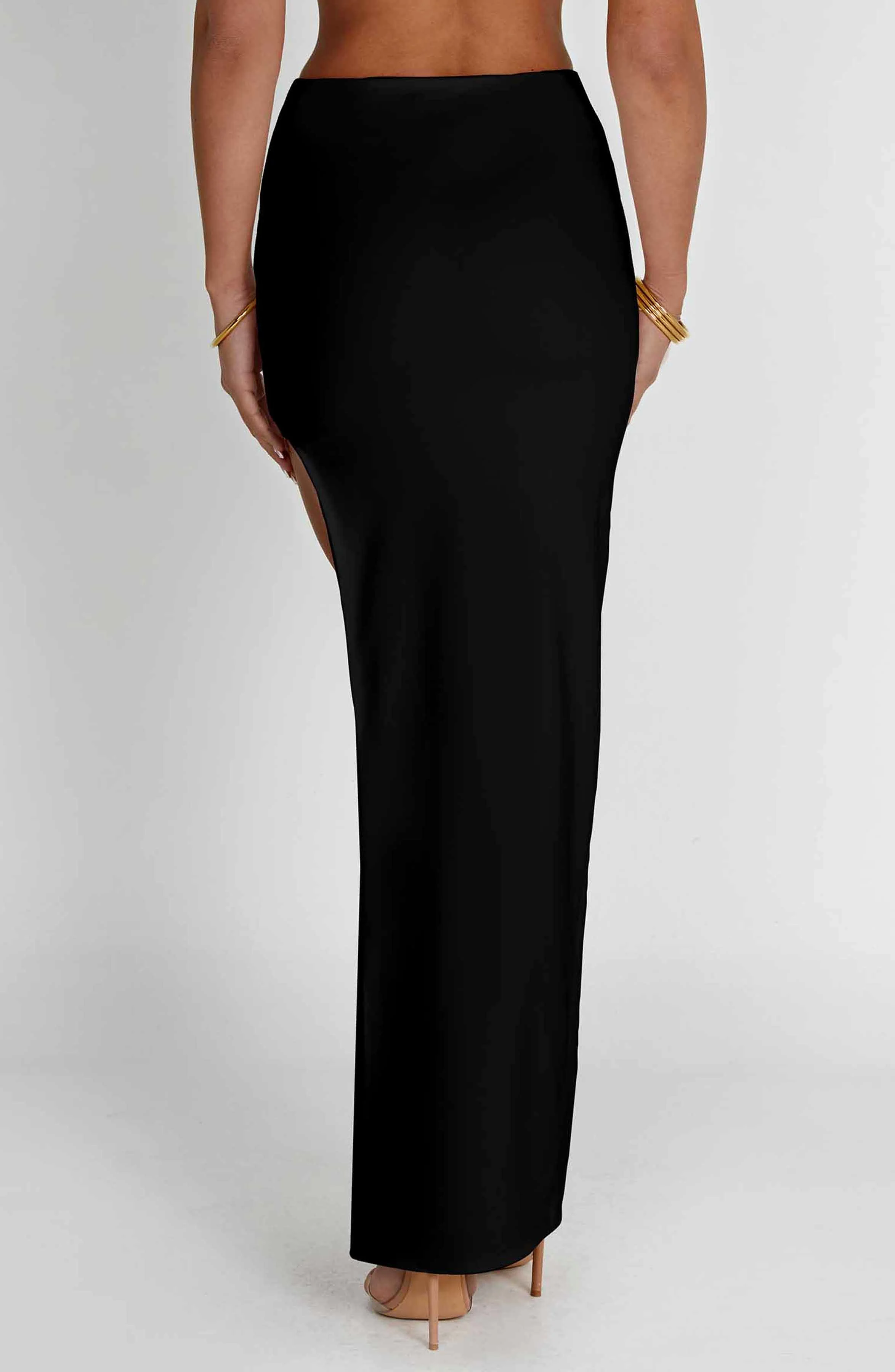 Adorn Maxi Skirt - Black