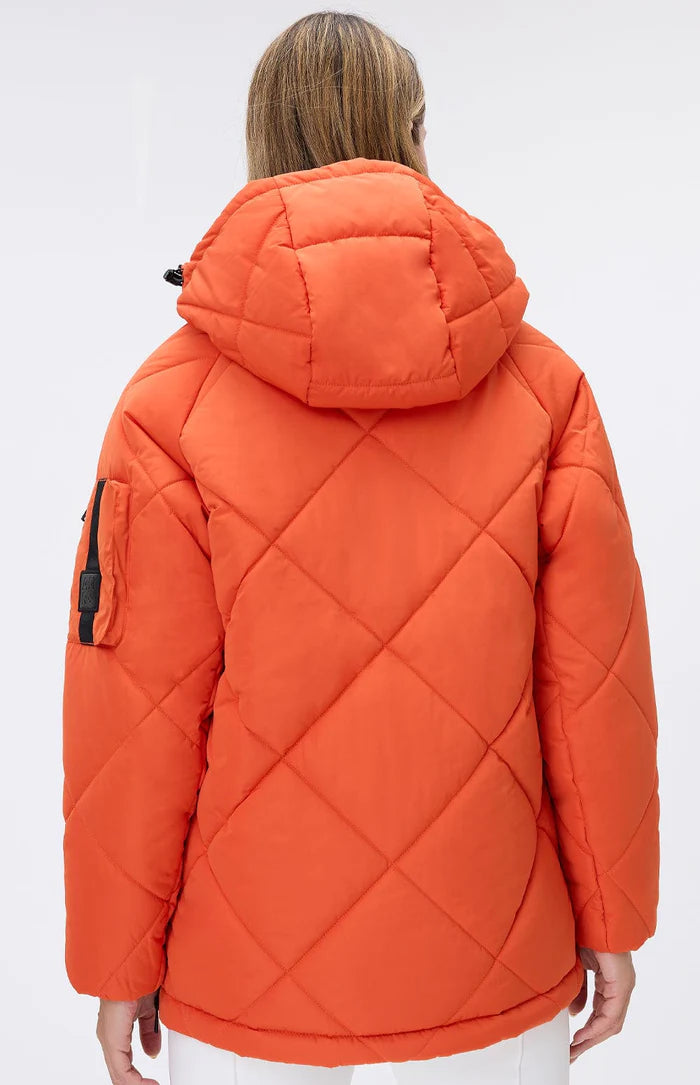 Alp n Rock Yuki Anorak Pullover Jacket Tangerine