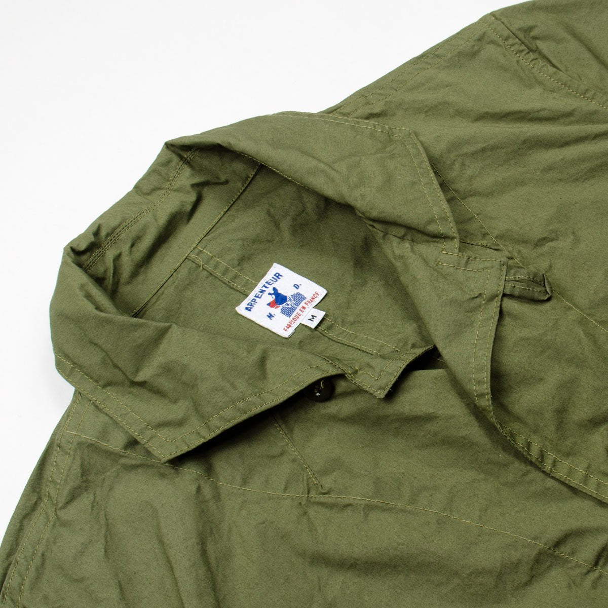 Arpenteur - Mayenne Pima Gabardine Work Jacket - Olive