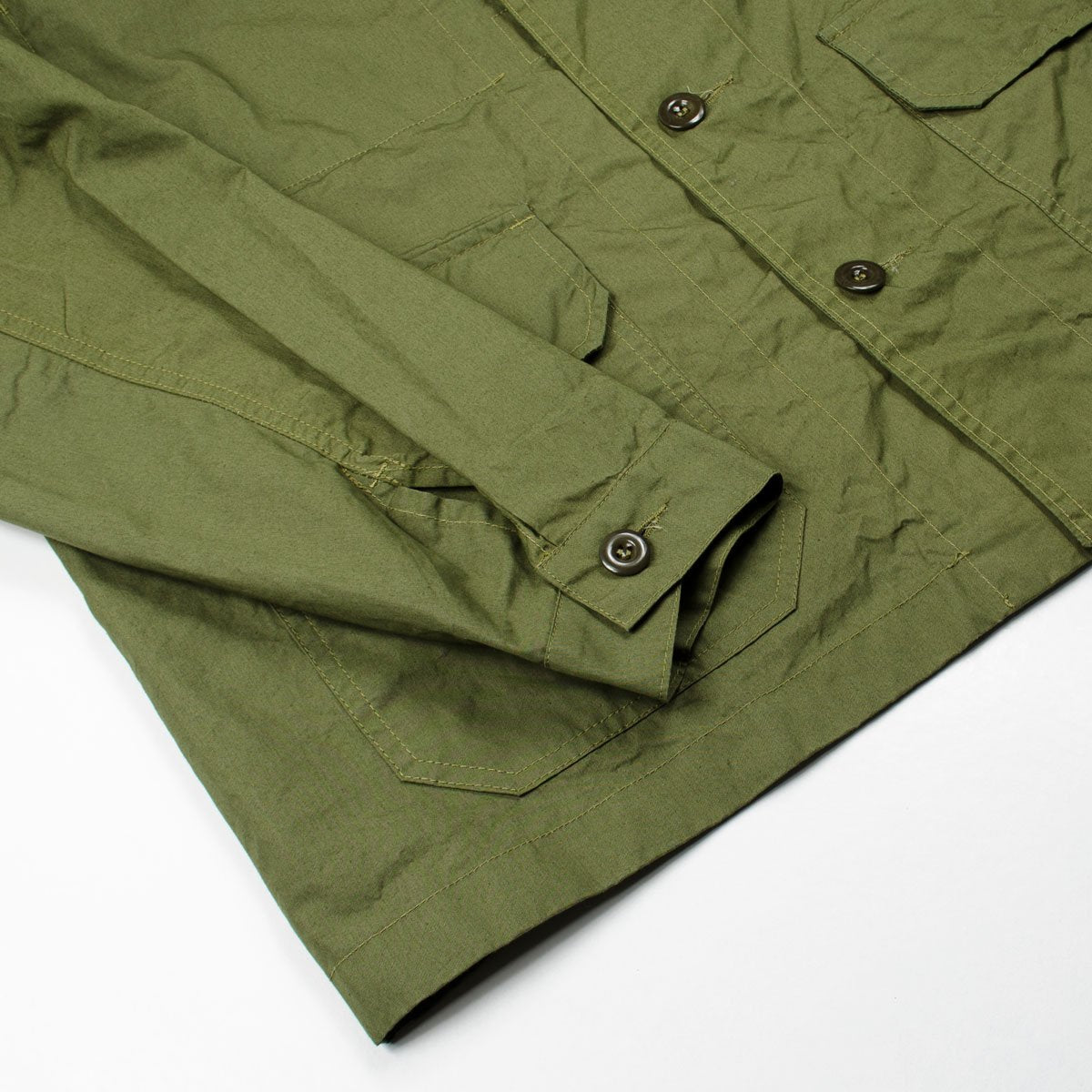 Arpenteur - Mayenne Pima Gabardine Work Jacket - Olive