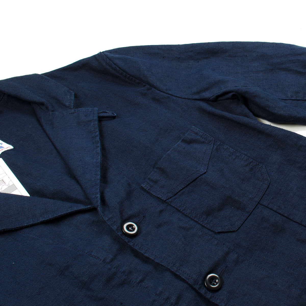 Arpenteur - Villefranche Jacket - Navy Linen