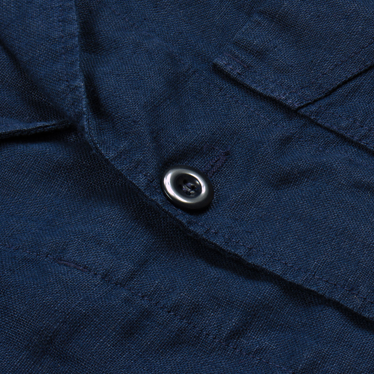 Arpenteur - Villefranche Jacket - Navy Linen