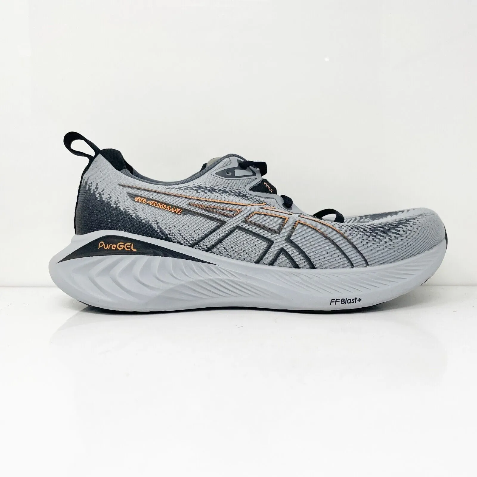 Asics Mens Gel Cumulus 25 1011B621 Gray Running Shoes Sneakers Size 8.5