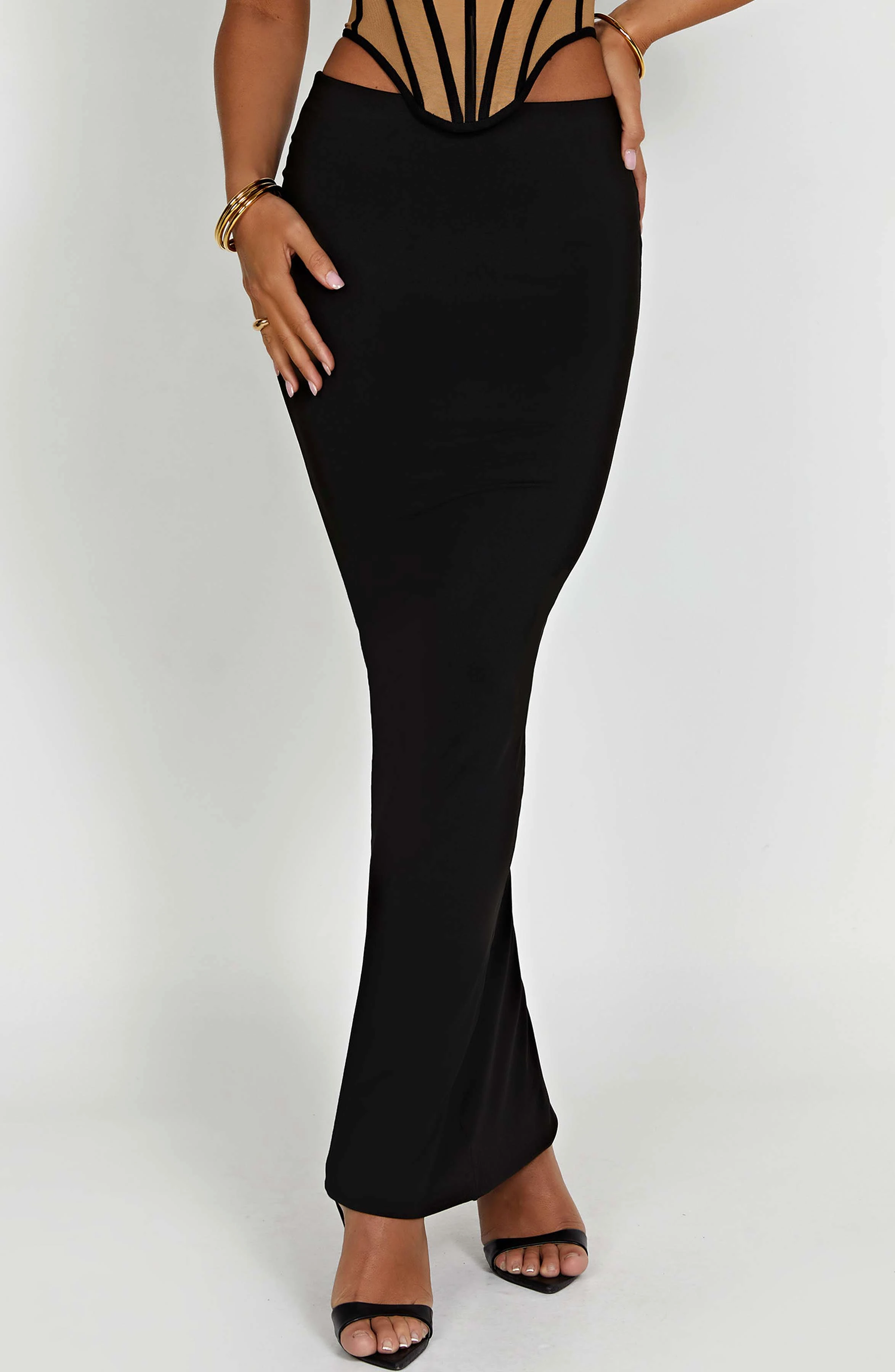 Astrid Maxi Skirt - Black