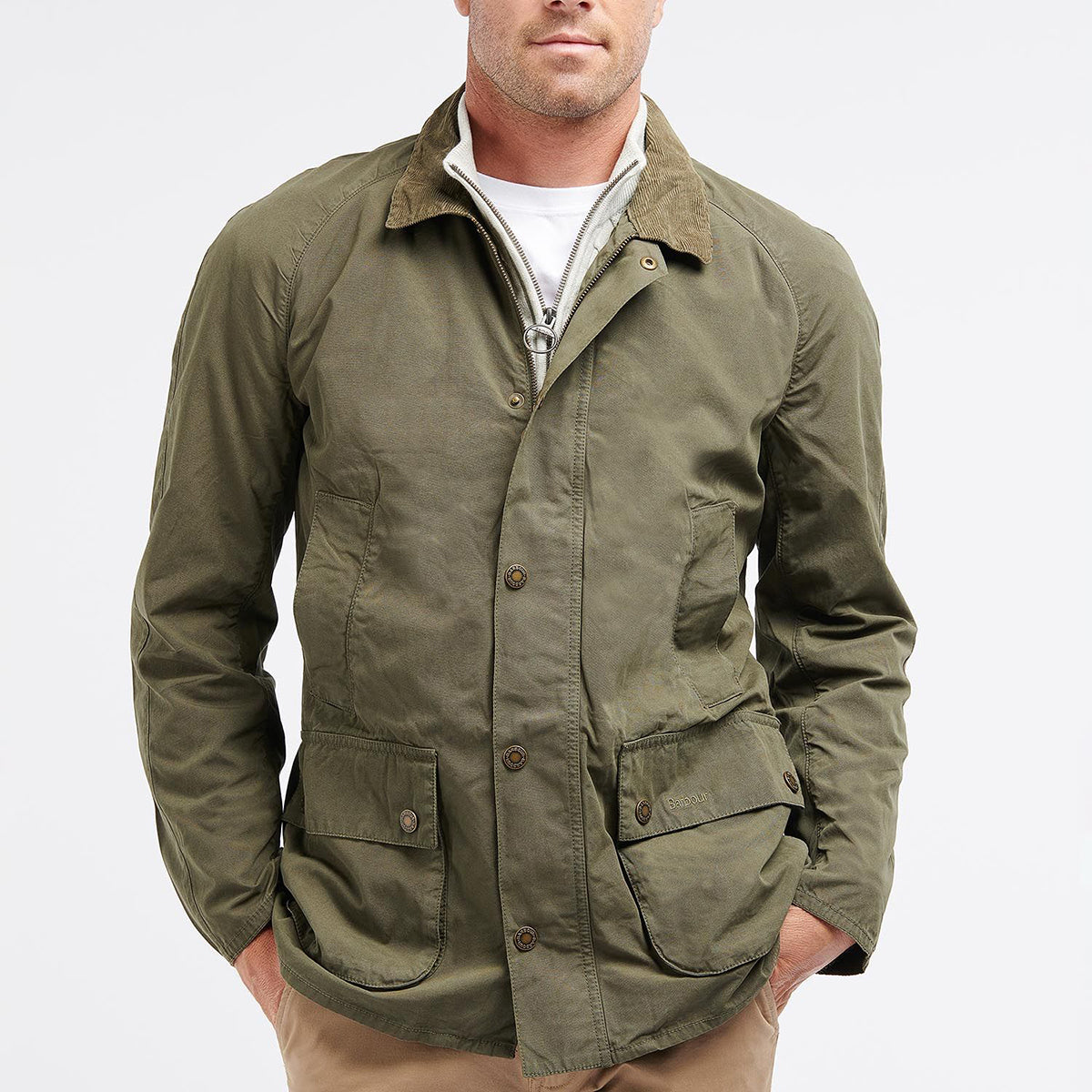 Barbour - Ashby Casual Jacket in Olive