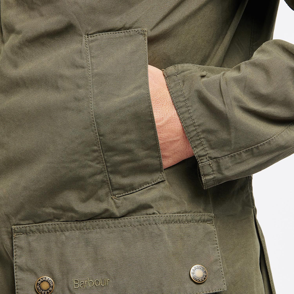 Barbour - Ashby Casual Jacket in Olive