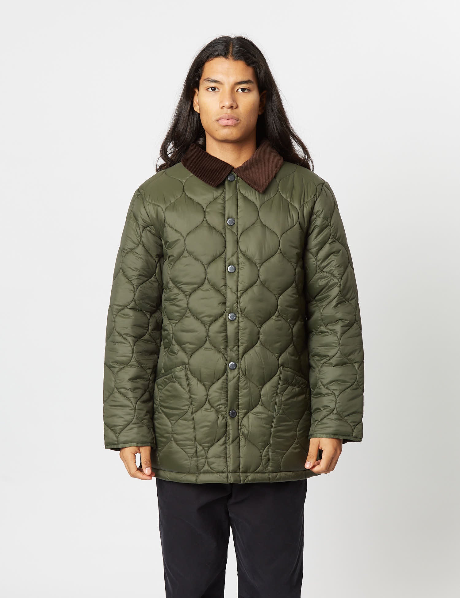 Barbour Lofty Quilt Jacket - Olive Green