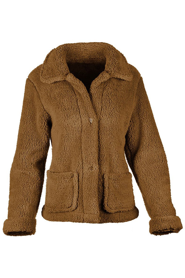 BB Collection Sherpa Front Pocket Jacket