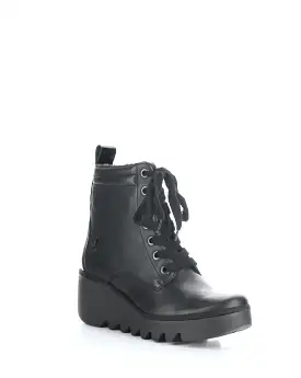 BIAZ329FLY 011 BLACK Lace-up Boots