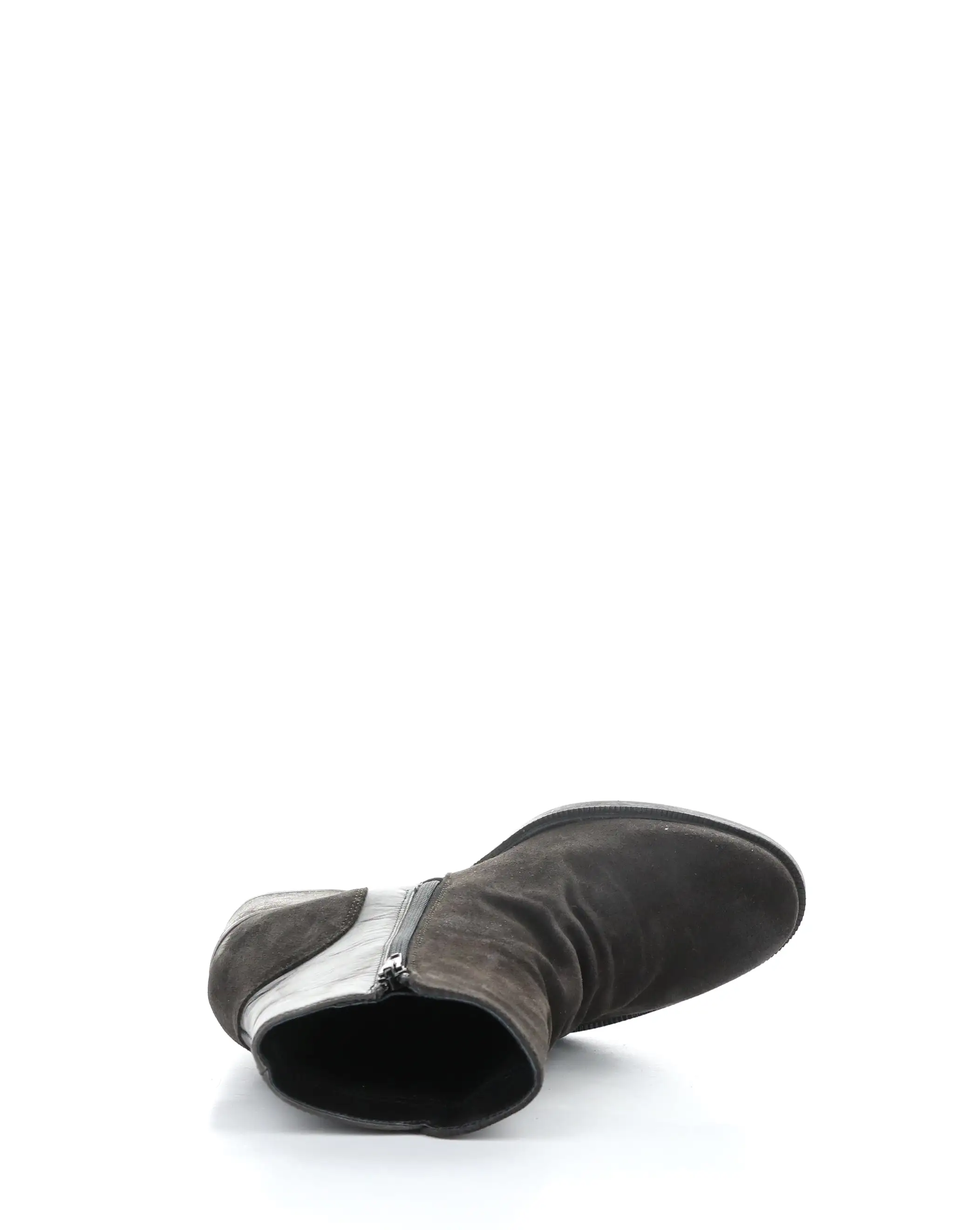 BIBOS GREY Round Toe Boots