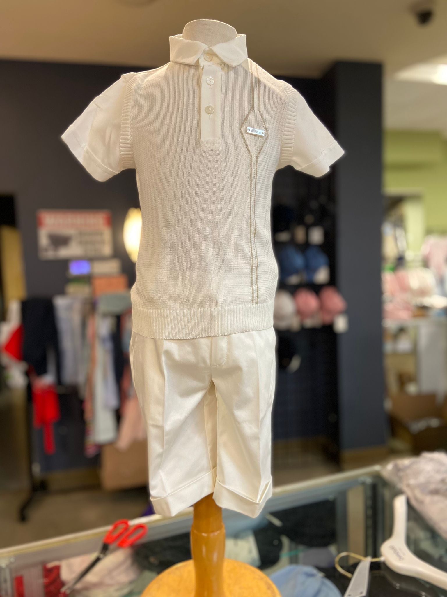 Bimbalo SS Sweater Shirt & Shorts Outfit