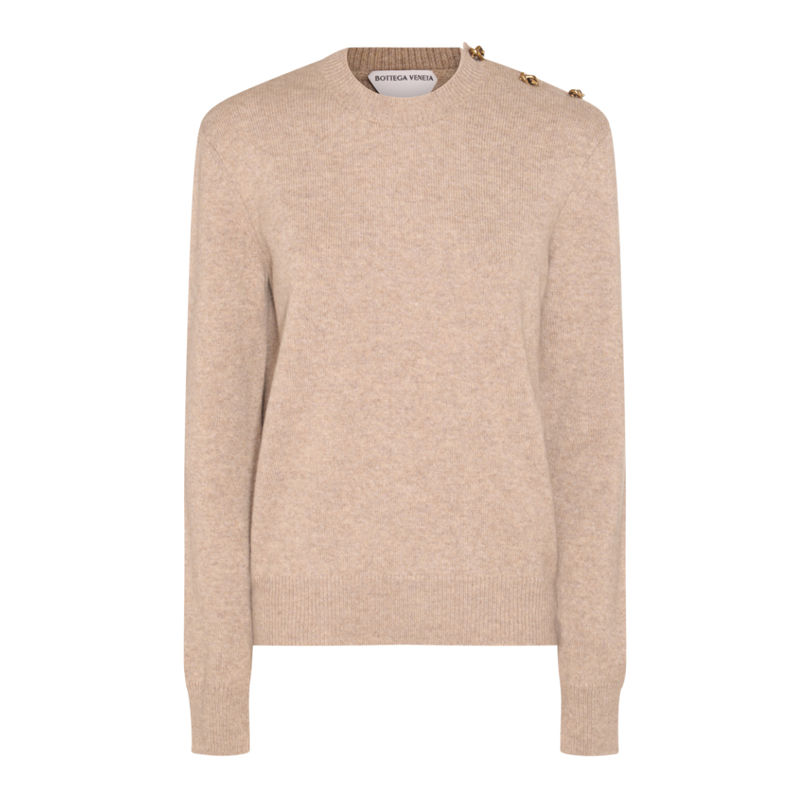 BOTTEGA VENETA  |Cashmere sweater with knot buttons