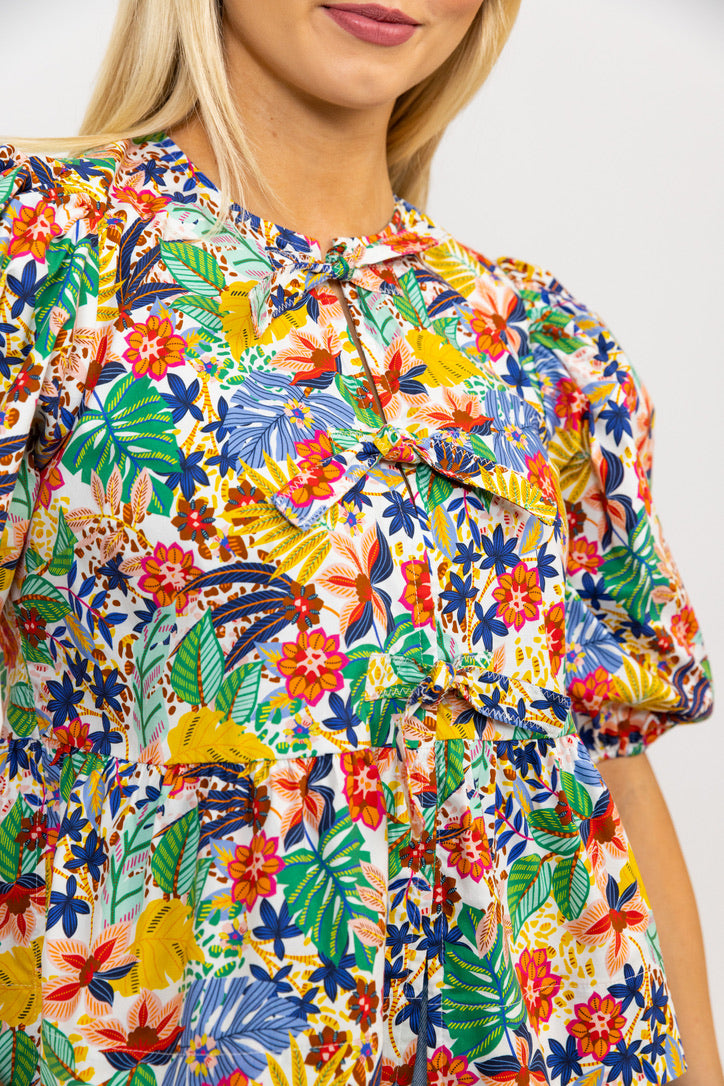 Bright Multi Palm Knot Top