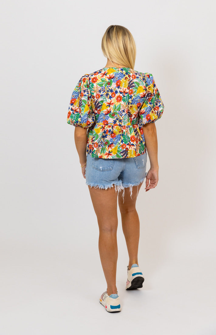 Bright Multi Palm Knot Top