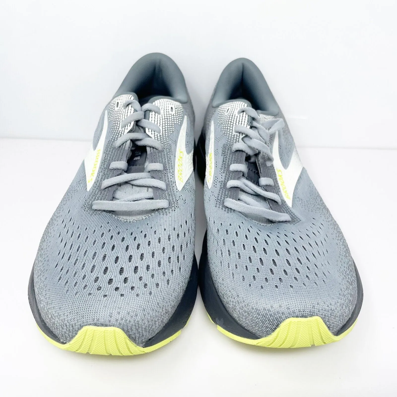 Brooks Mens Ghost 16 1104182E040 Gray Running Shoes Sneakers Size 10 2E