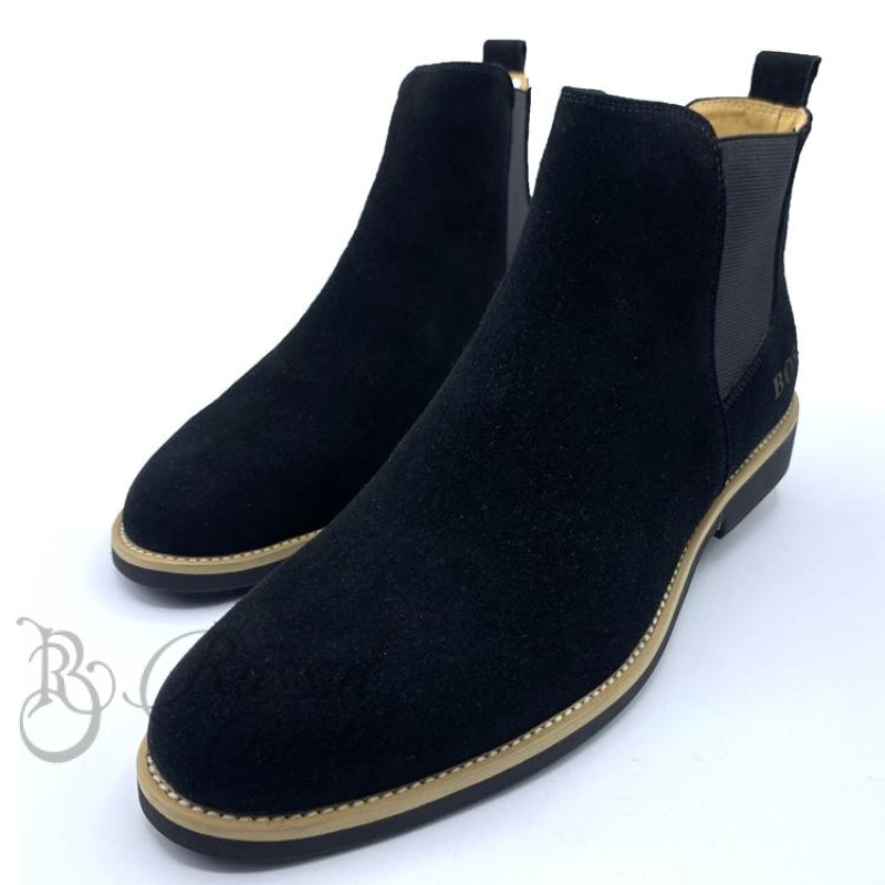 BS Suede Chelsea boots | Black