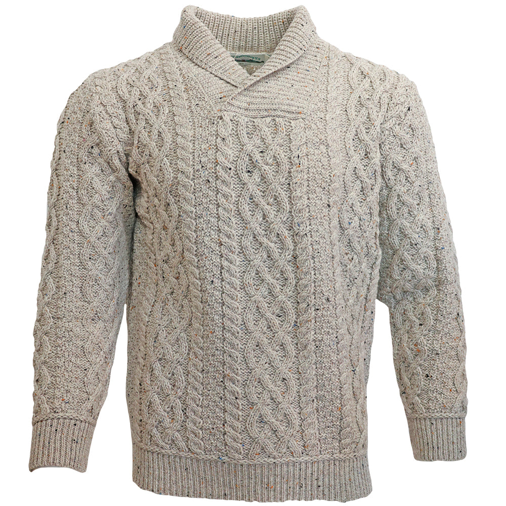 Bunratty Shawl Collar Sweater