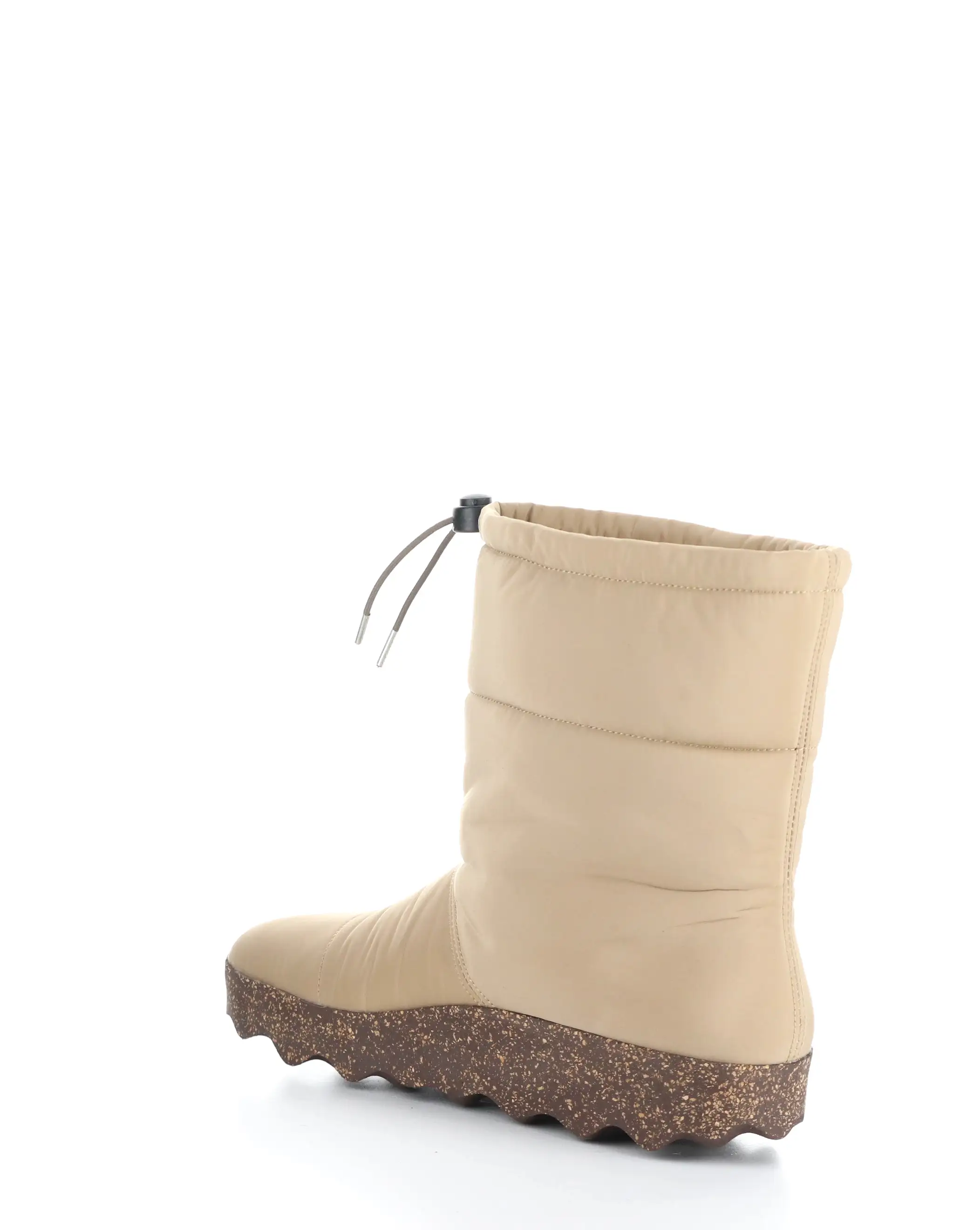 CALE142ASP 013 TAUPE Round Toe Boots