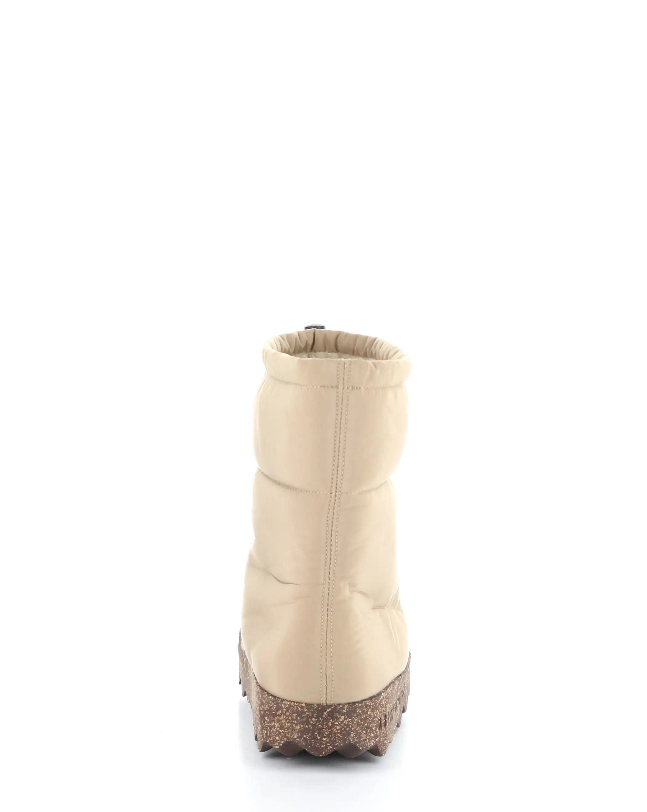 CALE142ASP 013 TAUPE Round Toe Boots