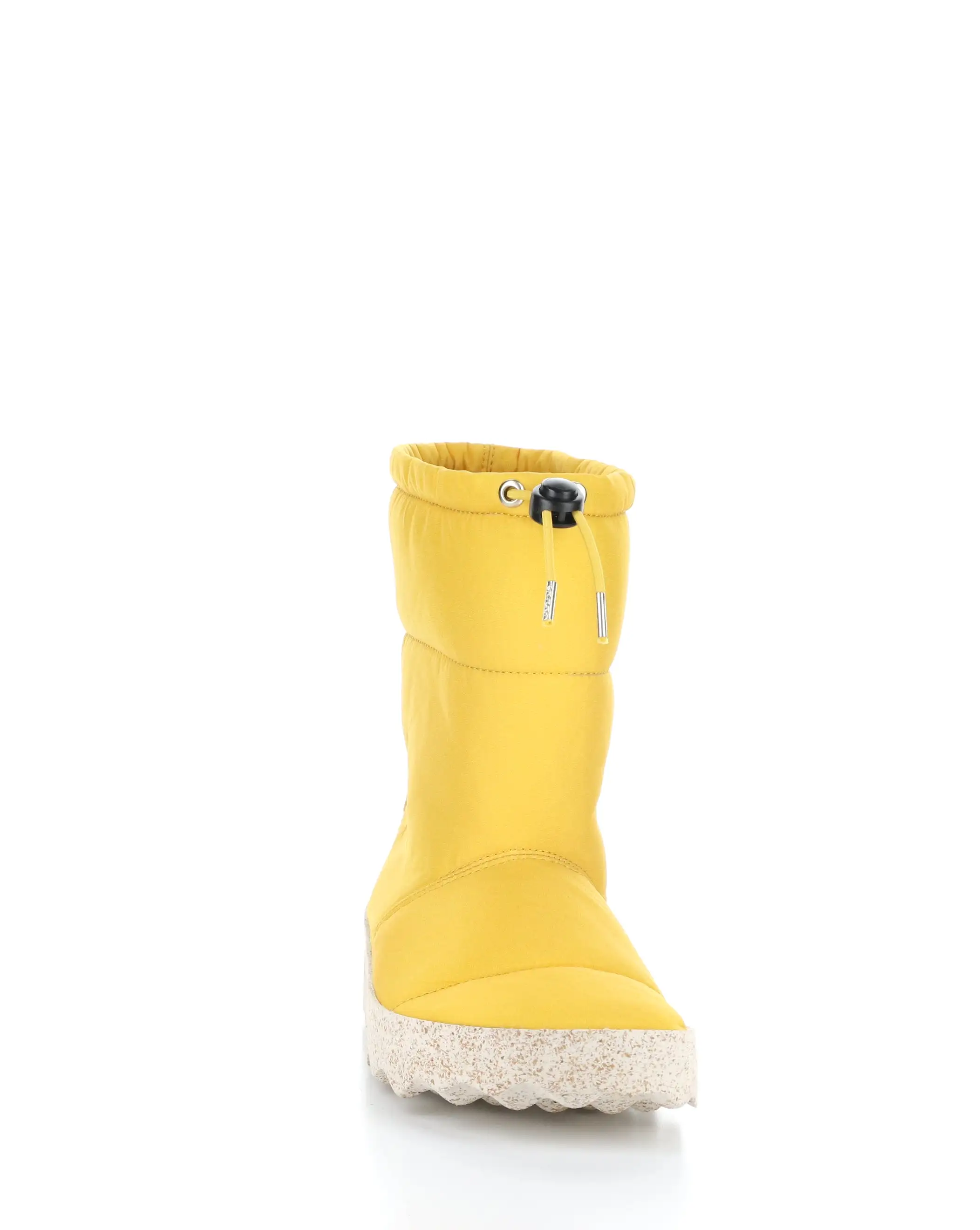 CALE142ASP Yellow Round Toe Boots