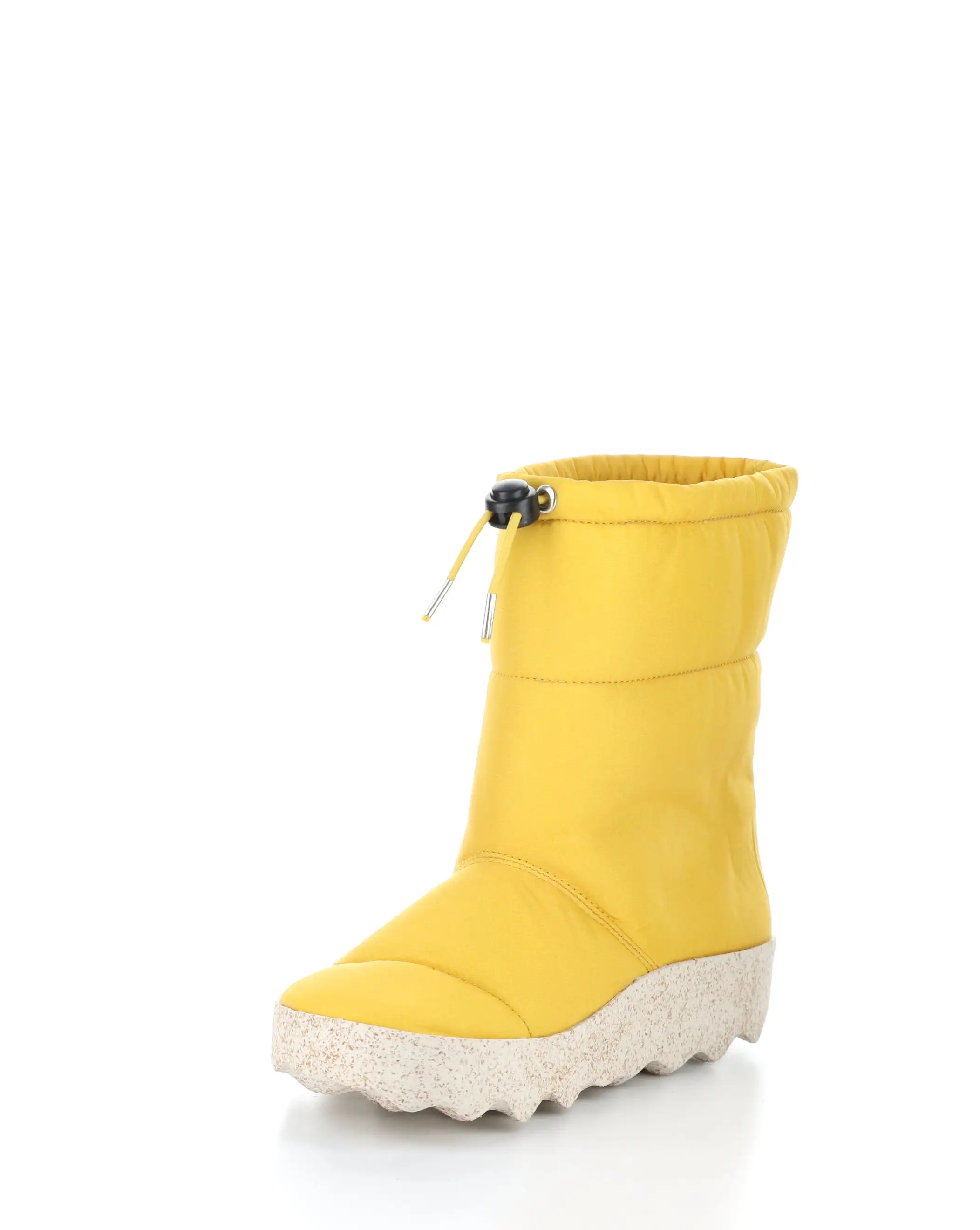 CALE142ASP Yellow Round Toe Boots