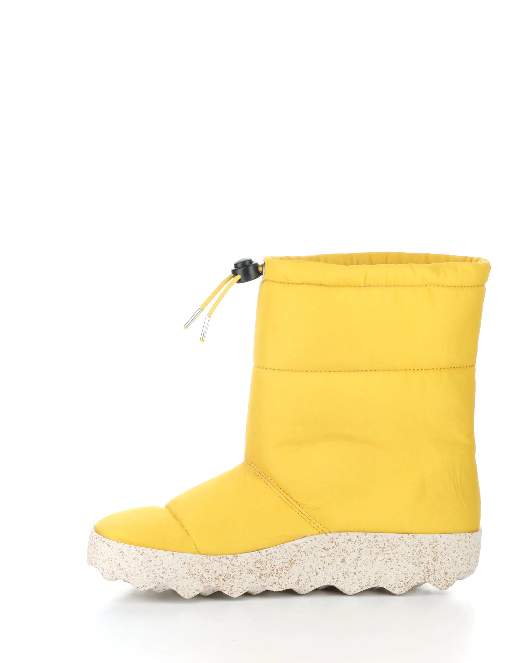 CALE142ASP Yellow Round Toe Boots