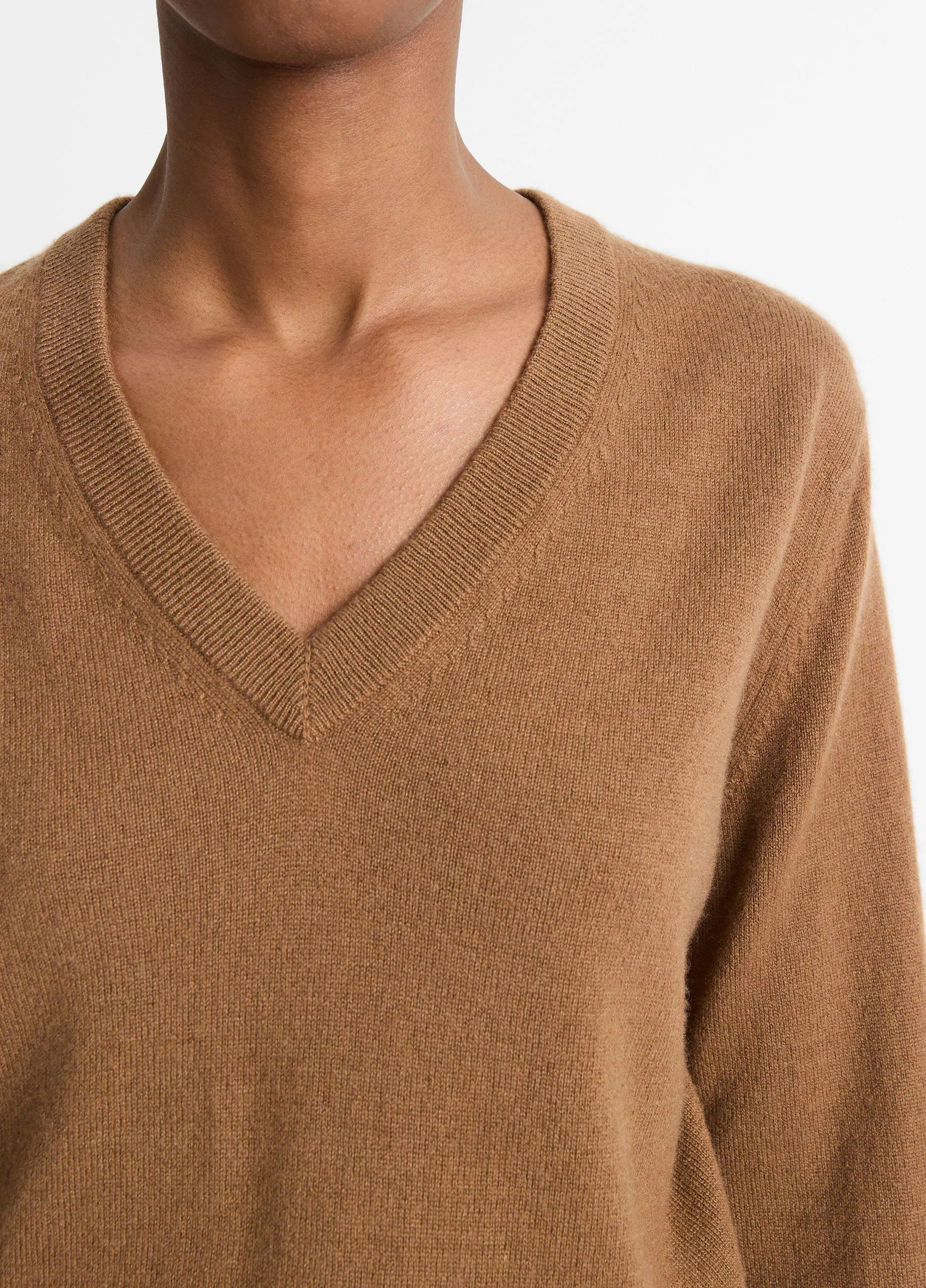 Cashmere Casual V-Neck Sweater