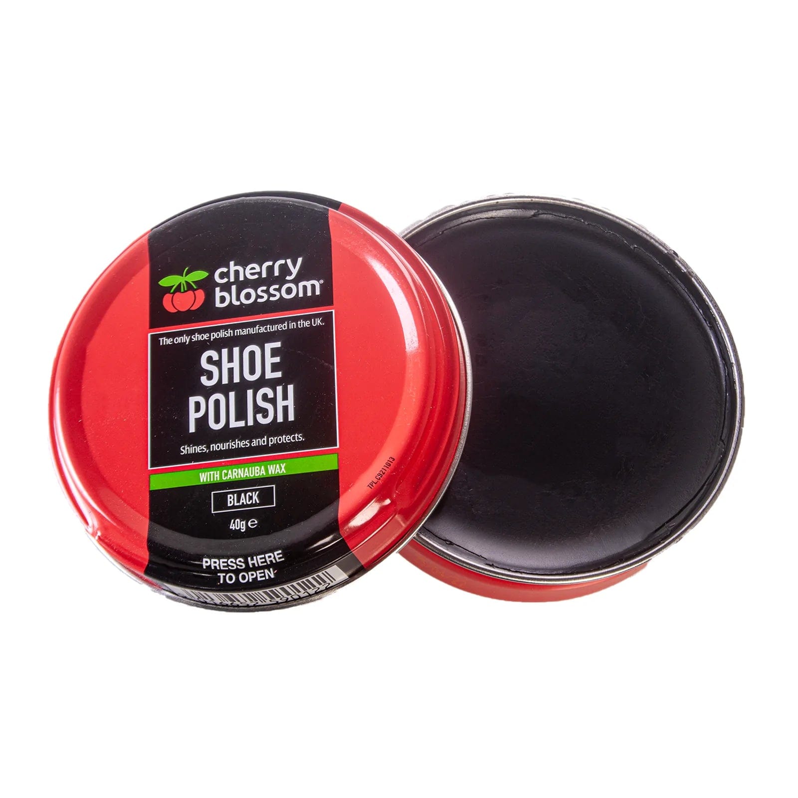 Cherry blossom 50ml Shoe Polish Black