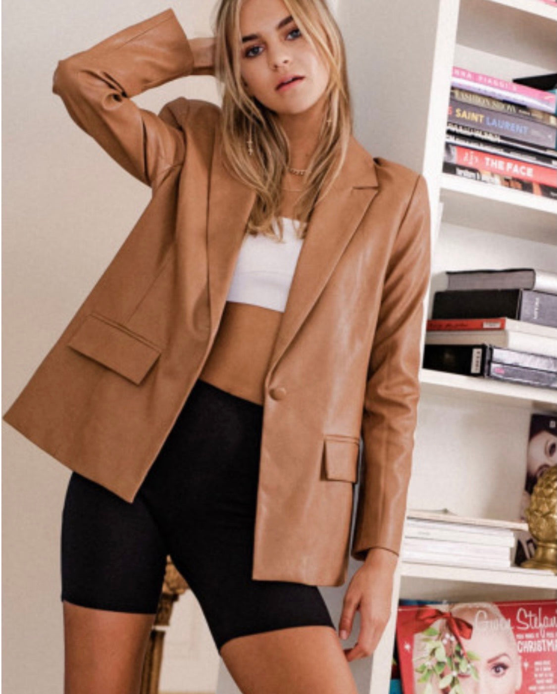 Cognac Blazer