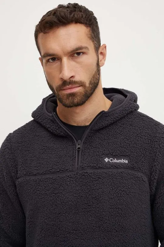 Columbia sweatshirt men's black color