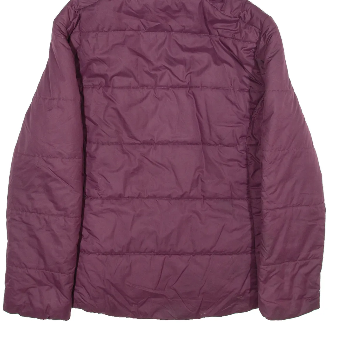 CONVERSE Insulated Womens Parka Jacket Purple L