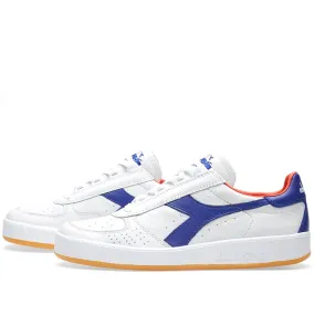 Diadora B.Elite - Made in ItalyWhite & Clematis Blue