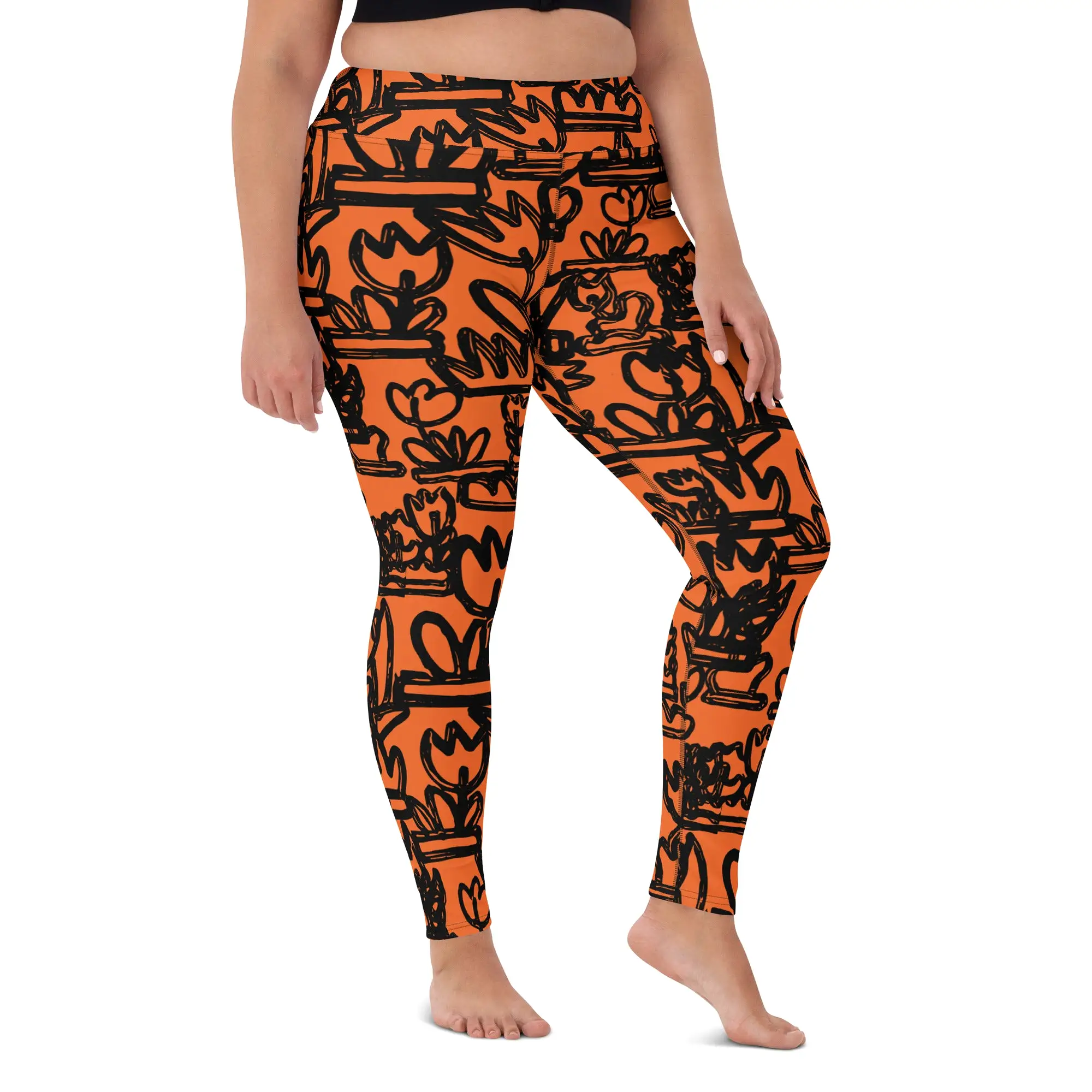 Doodle Yoga Leggings