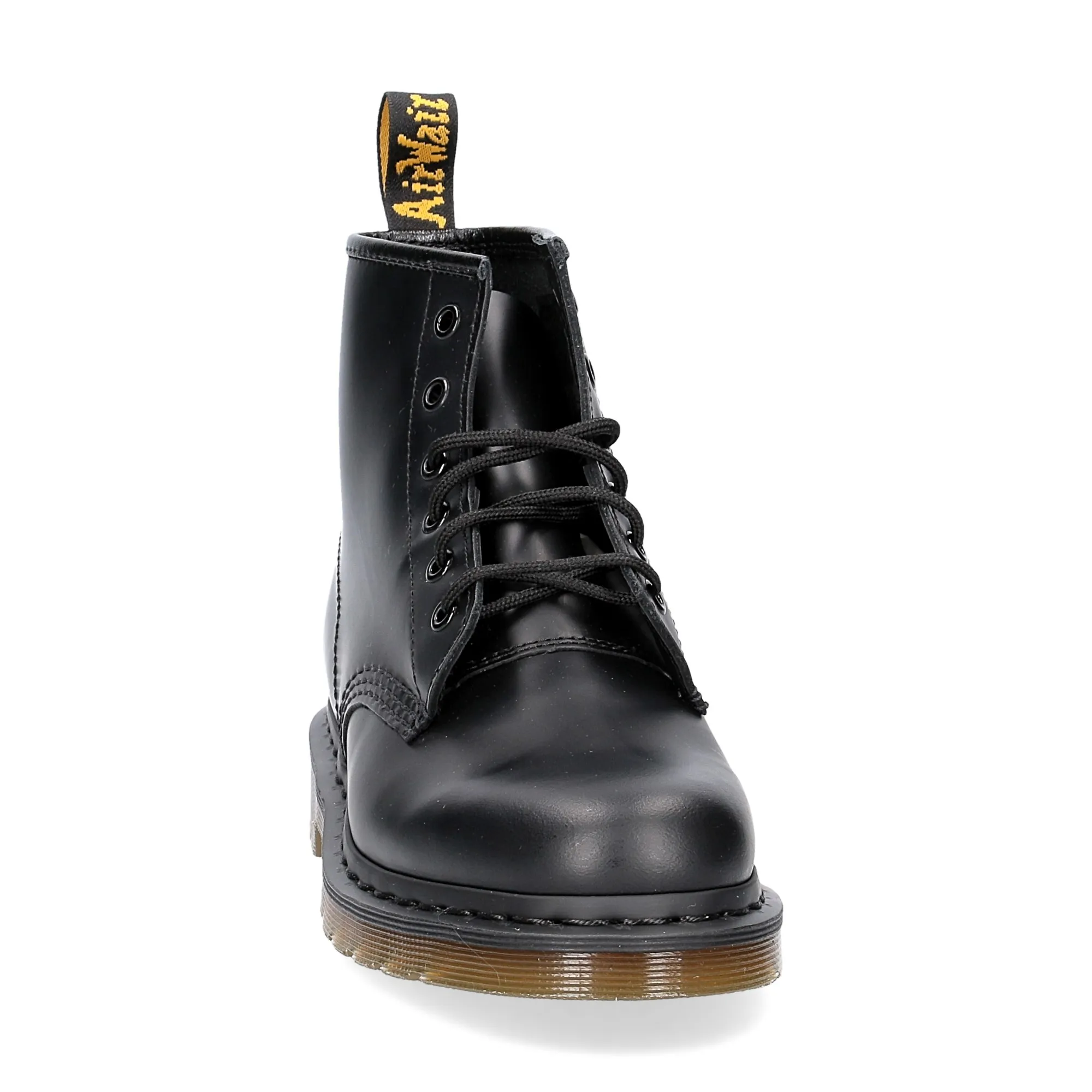 DR. MARTENS 101 BLACK SMOOTH 6 EYE - Al Siletto | Al Siletto