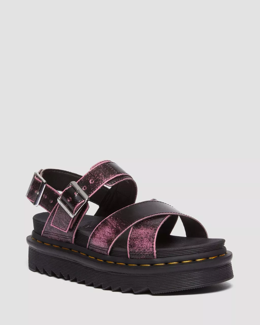 Dr Martens – Voss II Black / Fondant Pink