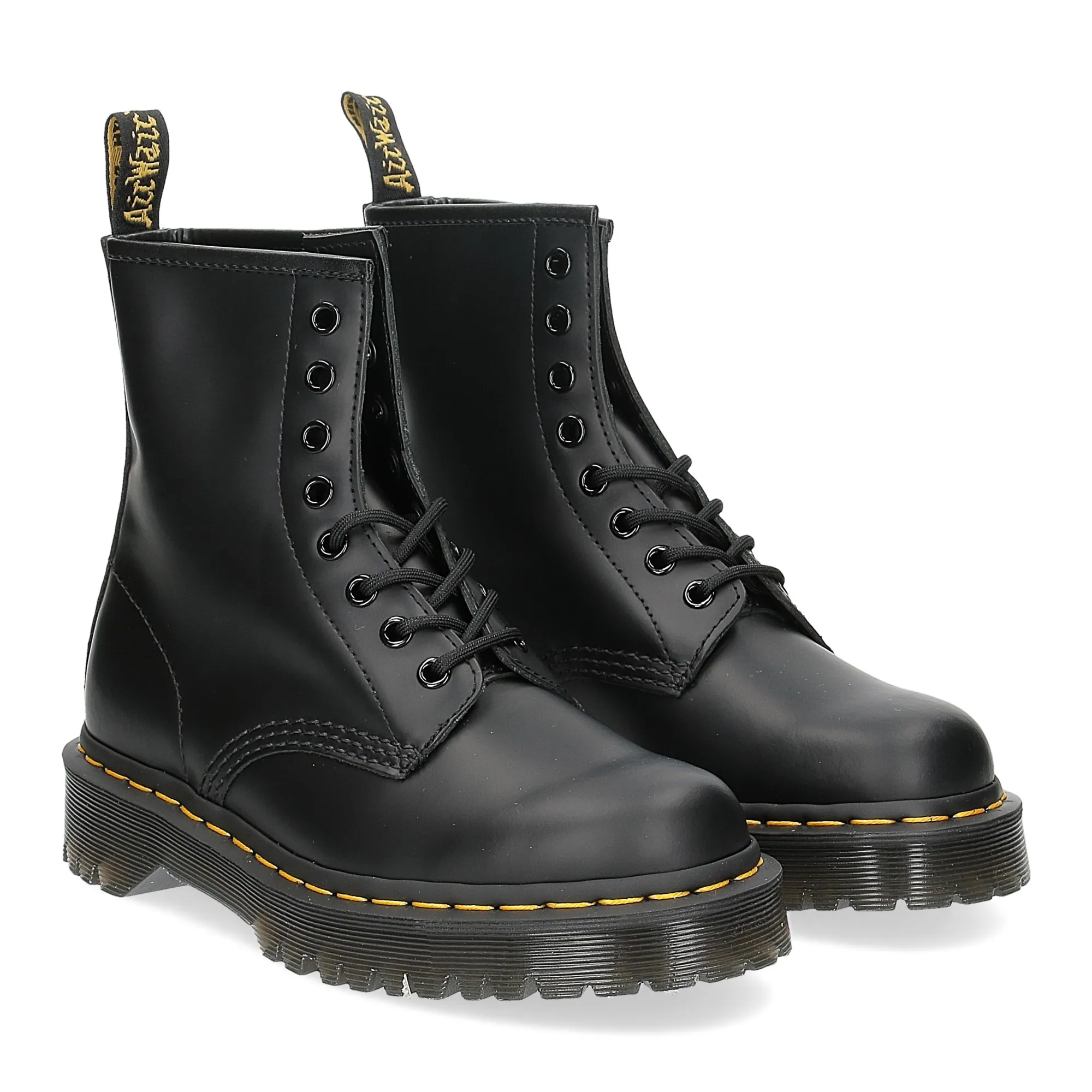 Dr. Martens Anfibio 1460 bex black smooth - Al Siletto | Al Siletto