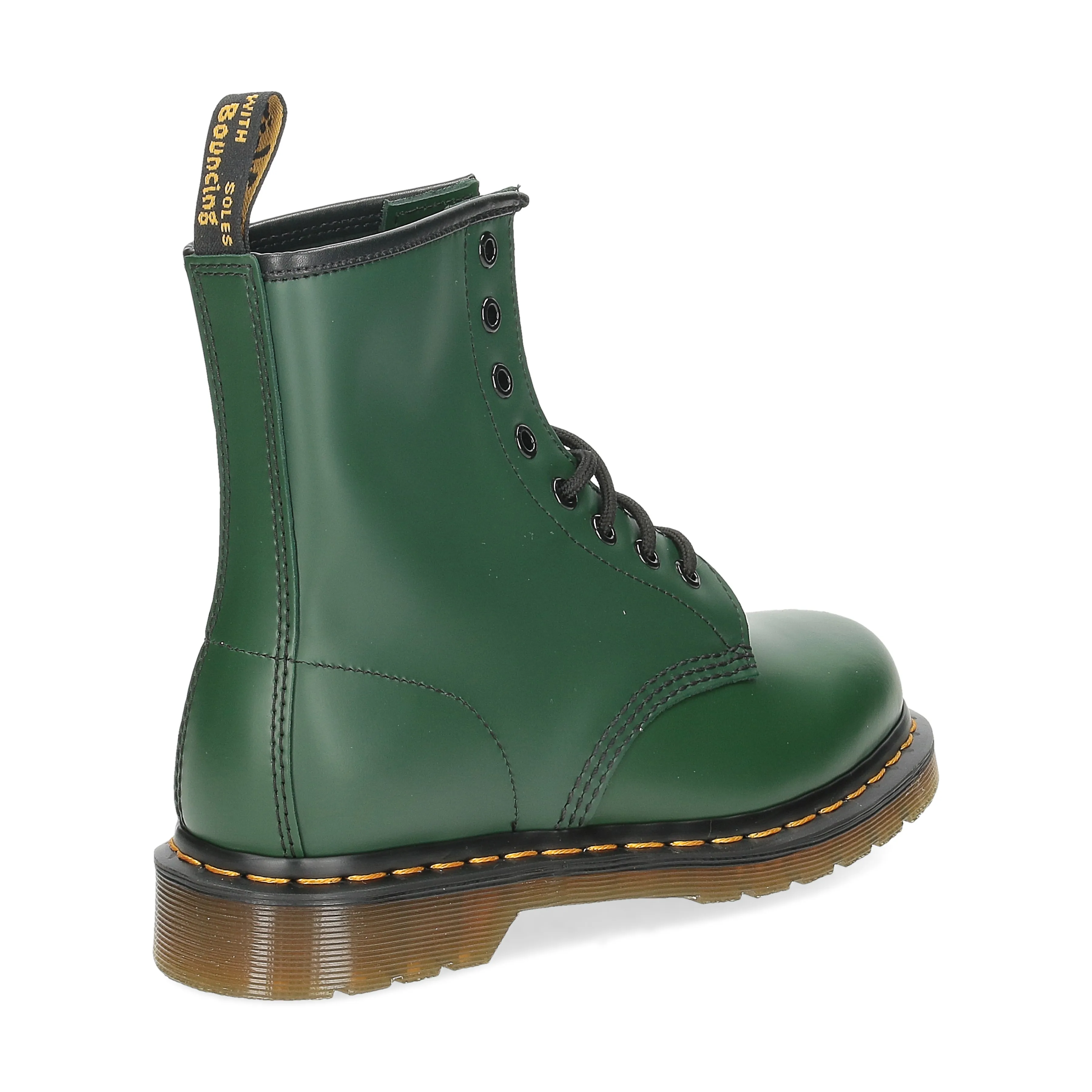 Dr. Martens Anfibio 1460 green smooth - Al Siletto | Al Siletto