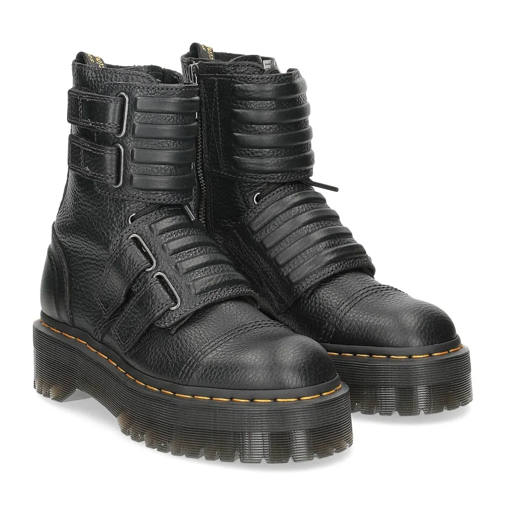 Dr. Martens Anfibio donna Axxel black milled nappa - Al Siletto | Al Siletto