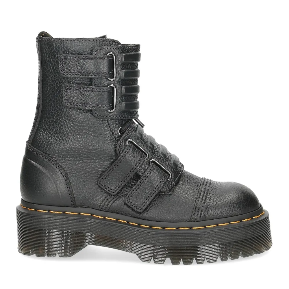 Dr. Martens Anfibio donna Axxel black milled nappa - Al Siletto | Al Siletto