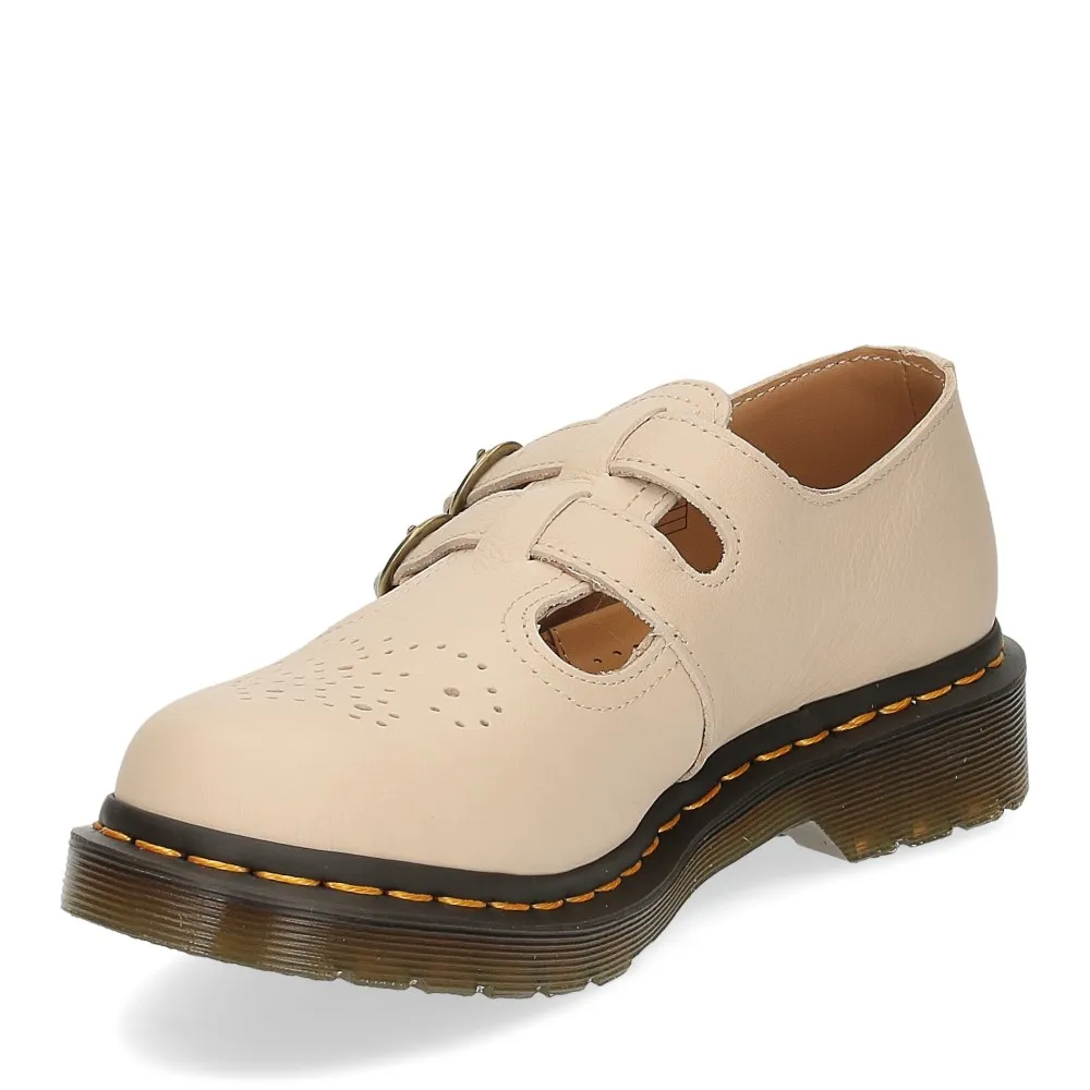 Dr. Martens Mary Jane parchment beige virginia - Al Siletto | Al Siletto