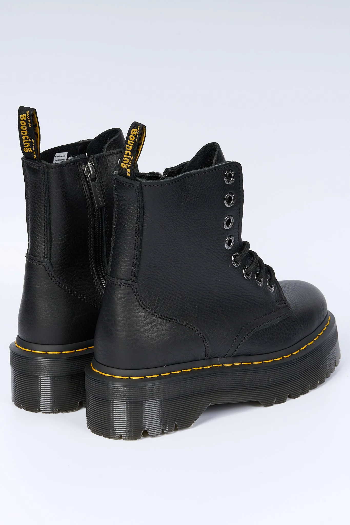 Dr. Martens Stivali Platform Jadon III Pisa Nero Donna