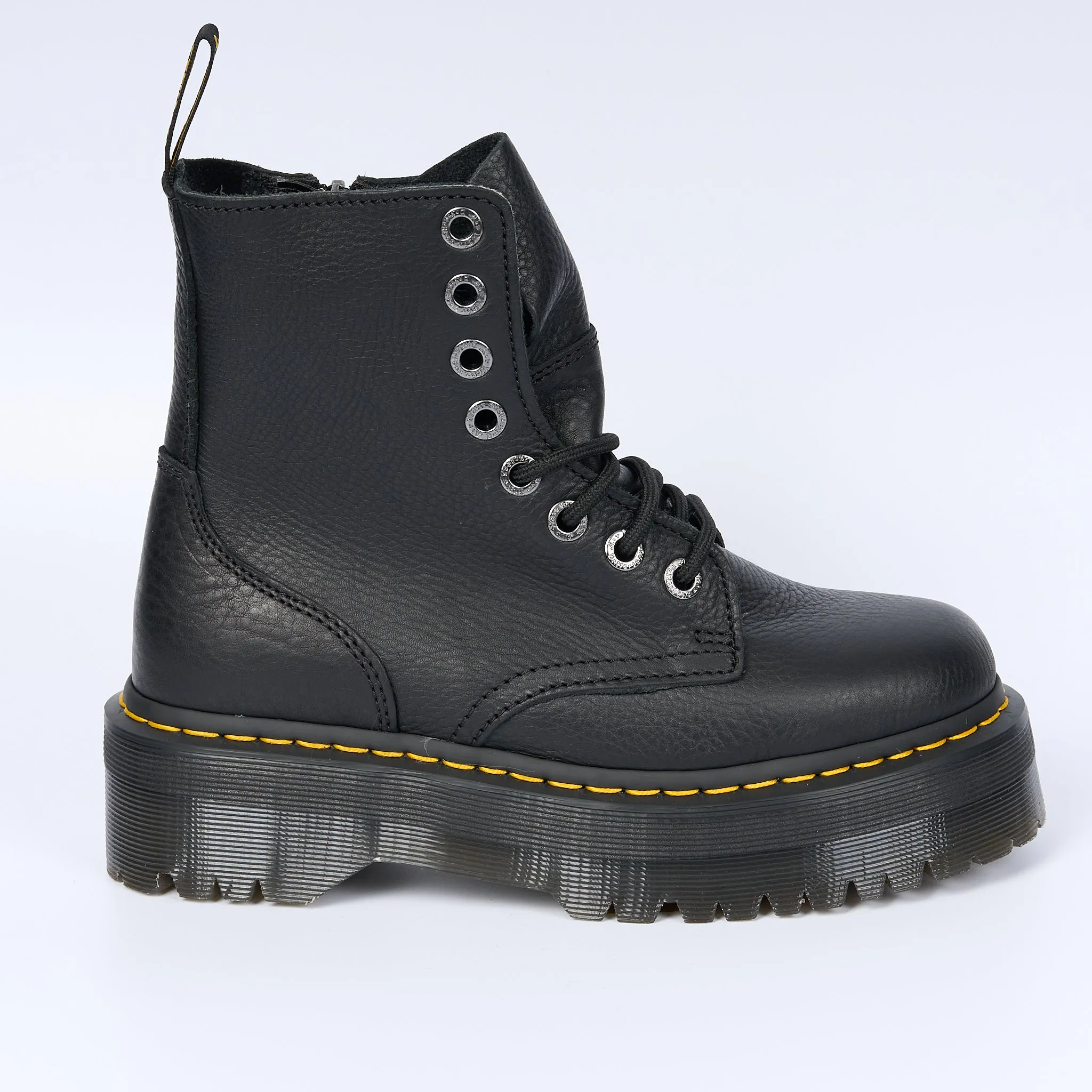 Dr. Martens Stivali Platform Jadon III Pisa Nero Donna