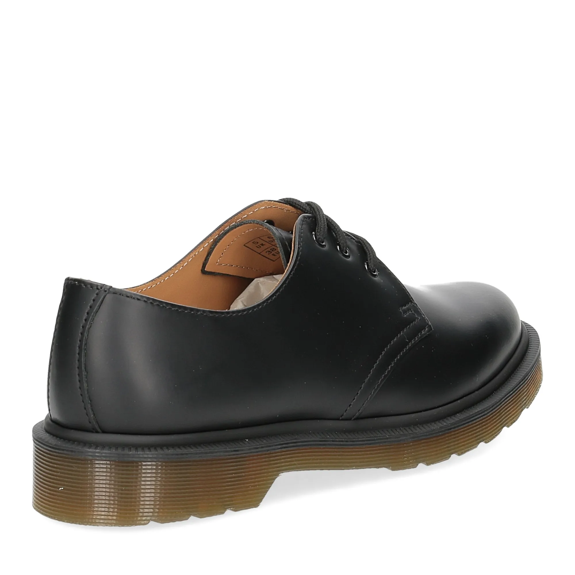 Dr. Martens Stringata 1461 black smooth - Al Siletto | Al Siletto