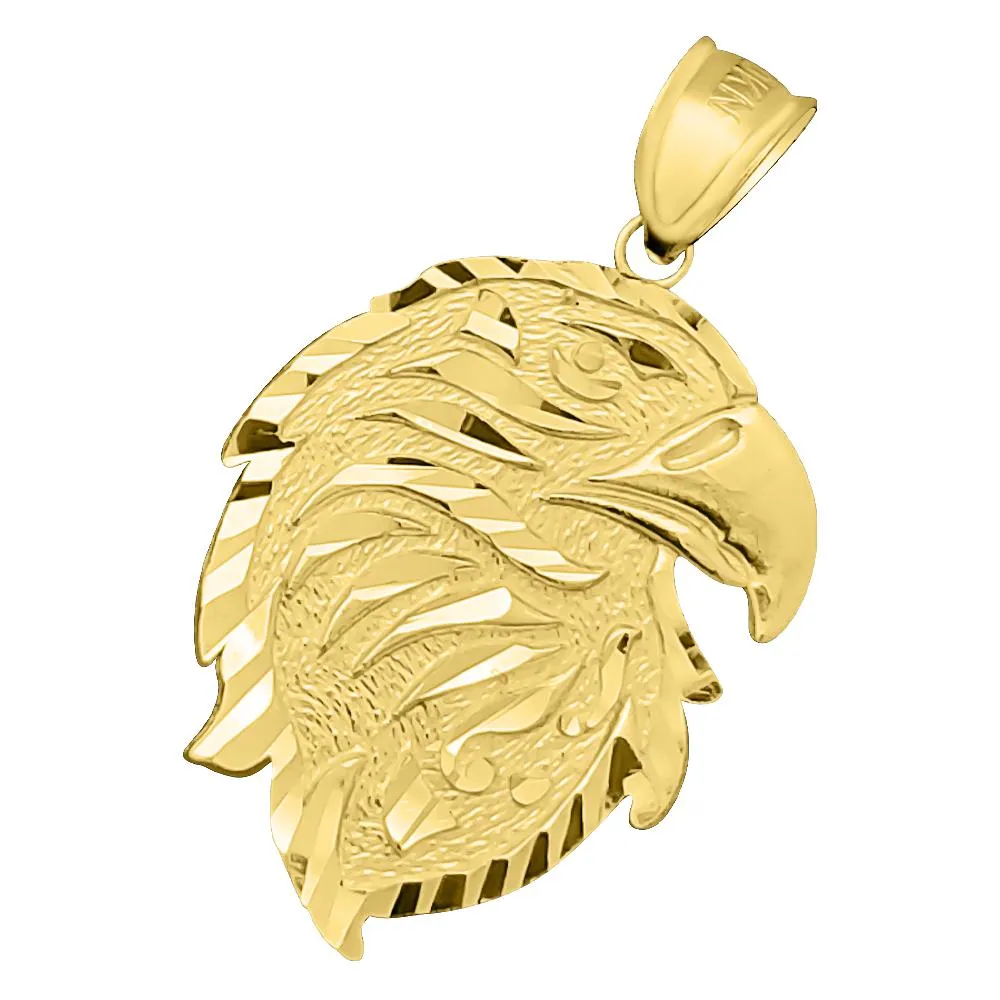 Eagle DC 10K Yellow Gold Pendant